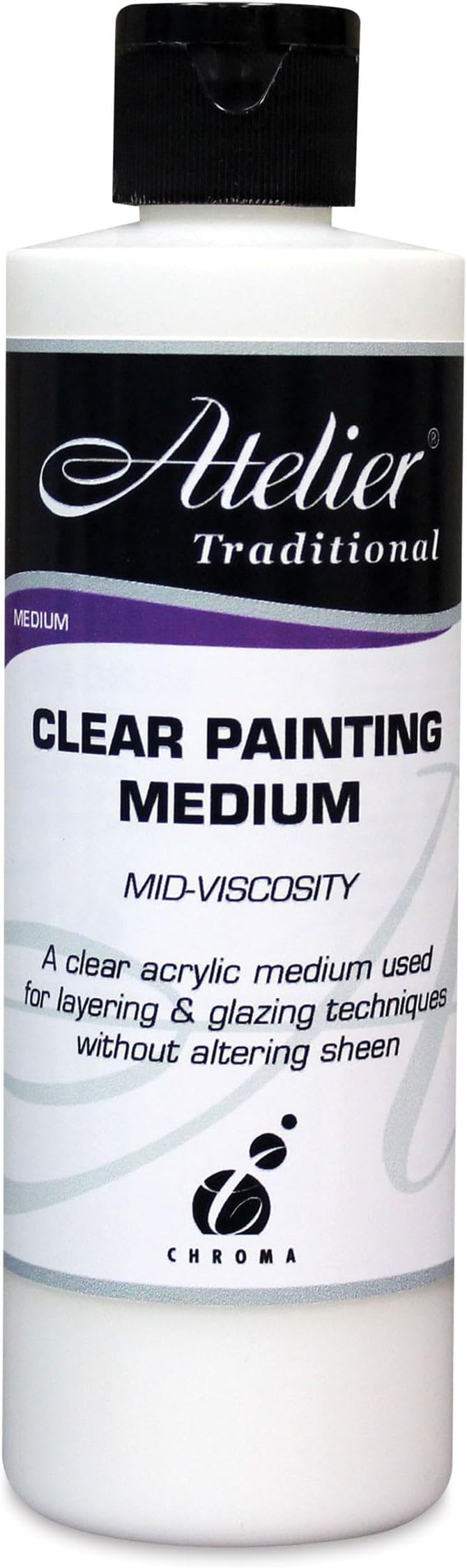 Interactive Professional Clear Painting Medium 250 ml Bottle