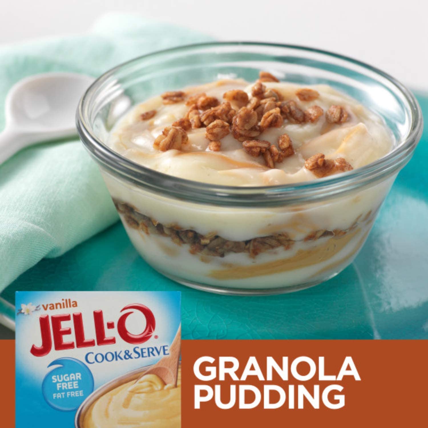 JellO Sugar Free Instant Pudding Sampler (Pack of 9 Different Flavors