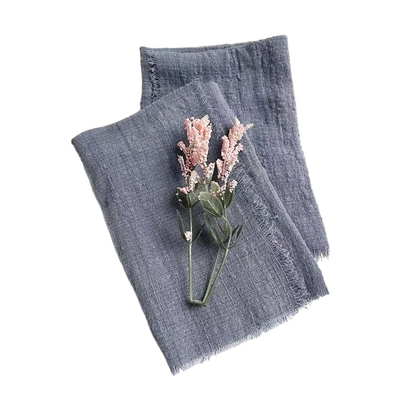Cotton Gauze Napkins Retro Rustic 32x32cm 6PCS for table