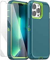 Vista 14 de AICase Funda transparente para iPhone 13 Pro Max (6.7 pulgadas), resistente protección contra caídas, cuerpo completo, a prueba de golpes, a prueba