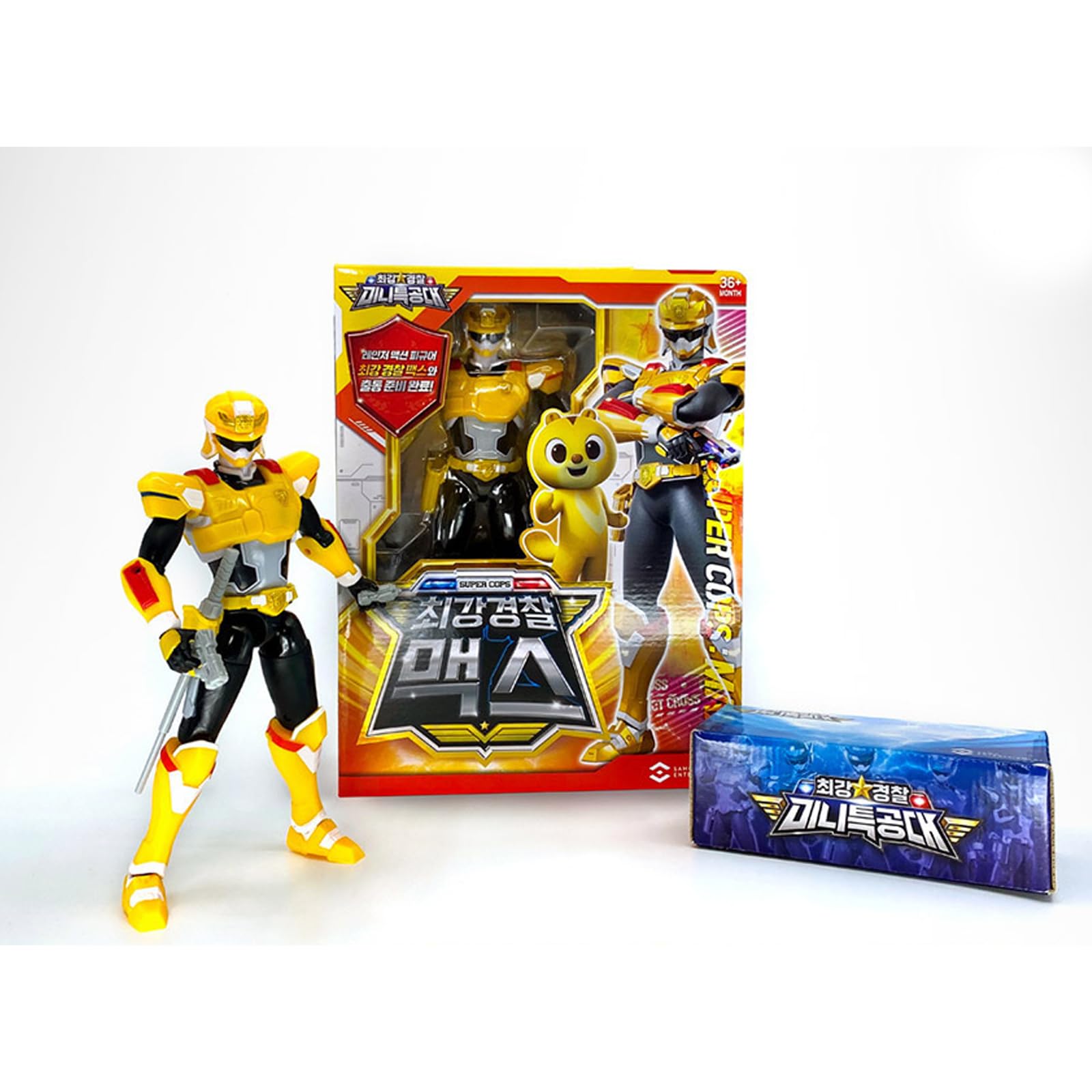 Korean Animation Strongest Police Season 6 Figure,Transforming Robot Figure - 맥스