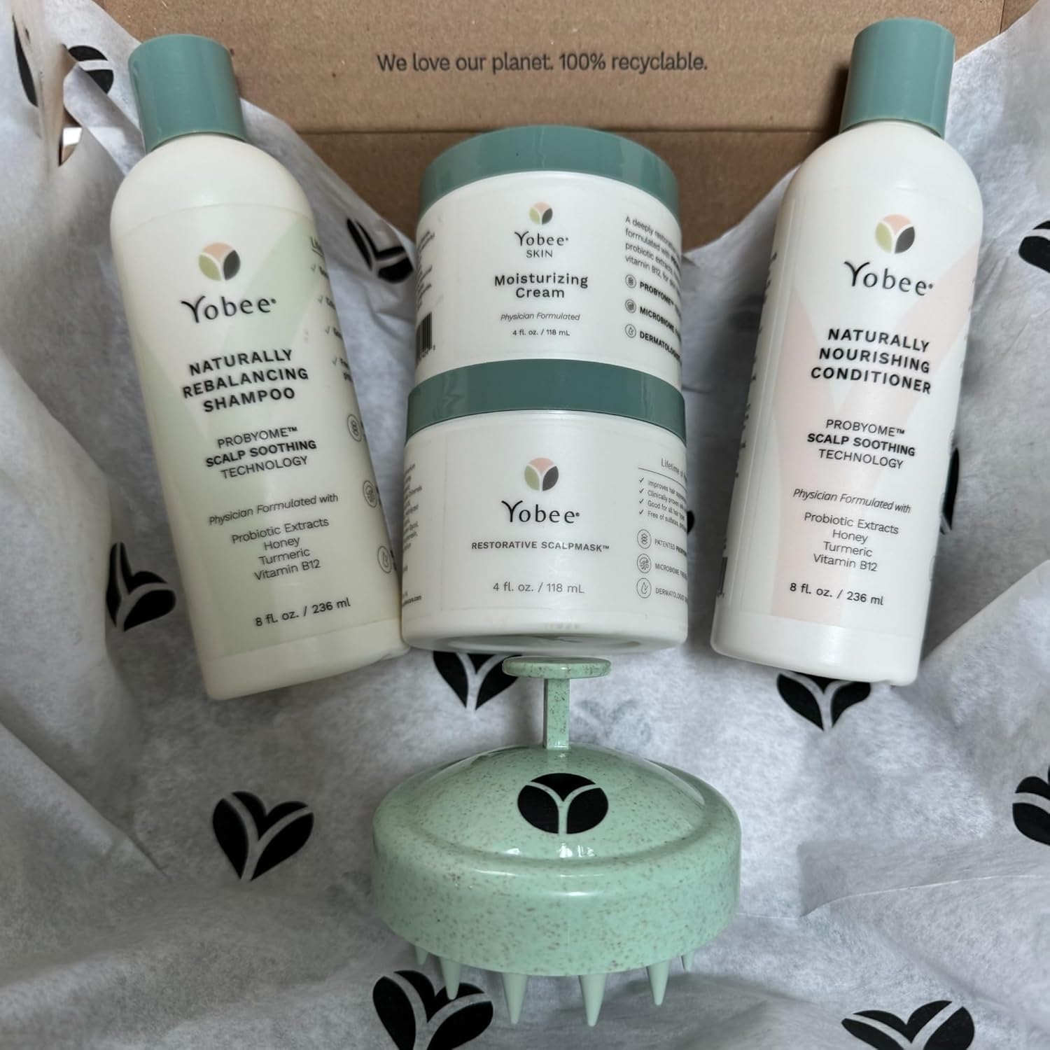 Deeply Moisturizing Hair & Skin Care Gift Set