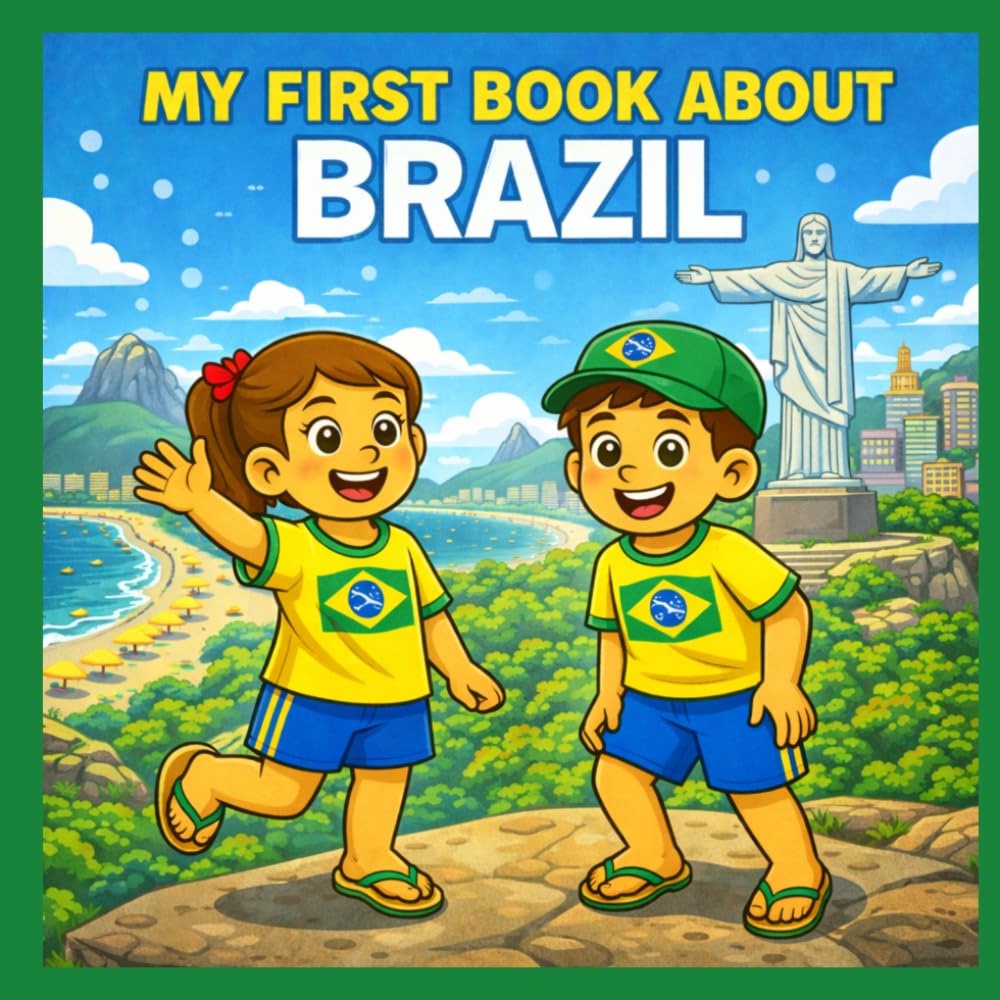 My First Book About Brazil: A Fun and Simple Guide to Brazil’s Culture, Animals, Cities, and Adventures