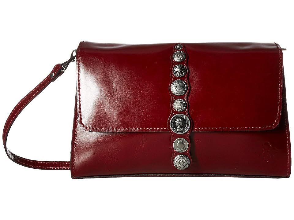 

Patricia Nash Tijola Flap Crossbody (Oxblood) Cross Body Handbags