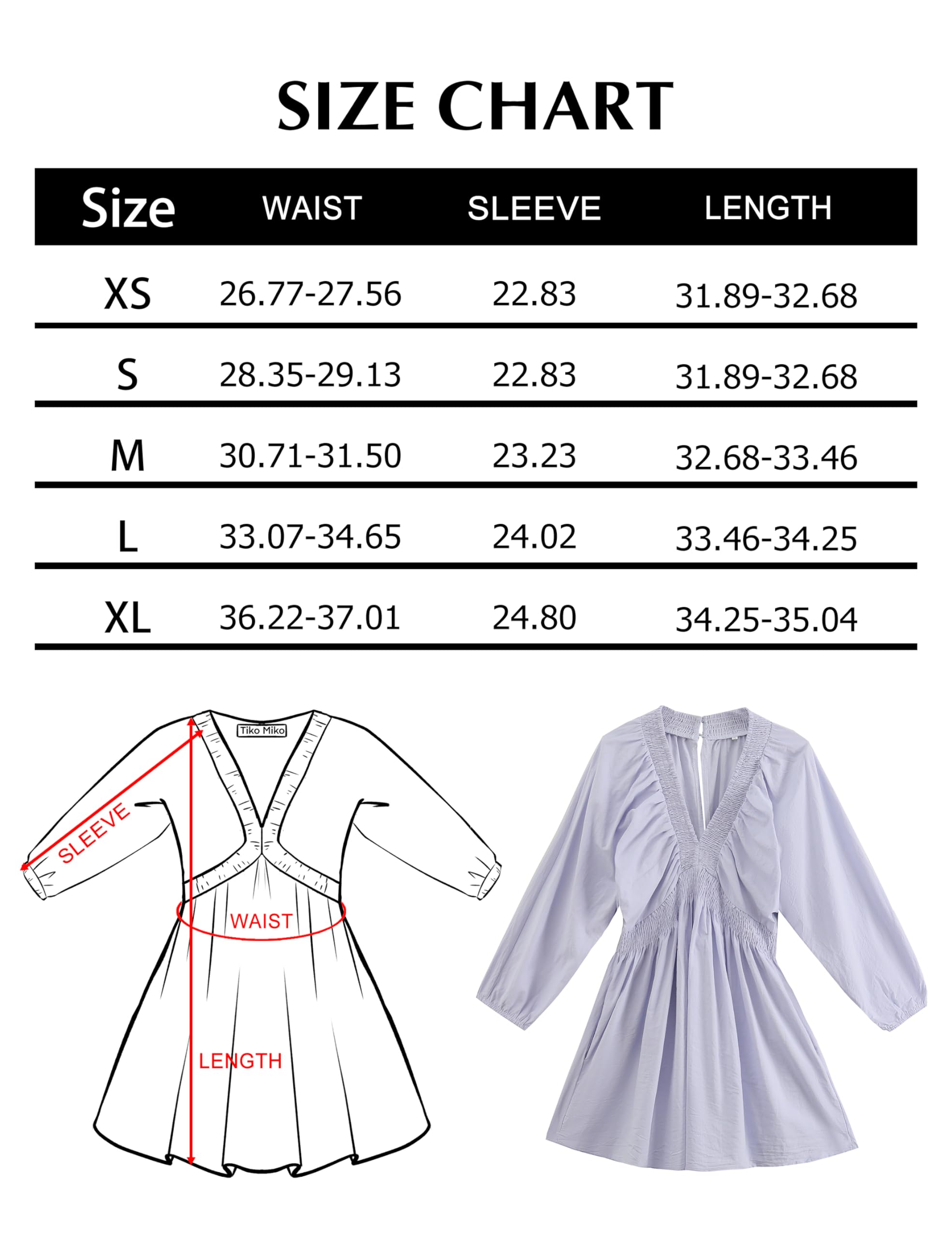 Vestido tipo túnica sexy de manga larga con cuello en V para mujer, casual, holgado, con vuelo, mini vestido recto