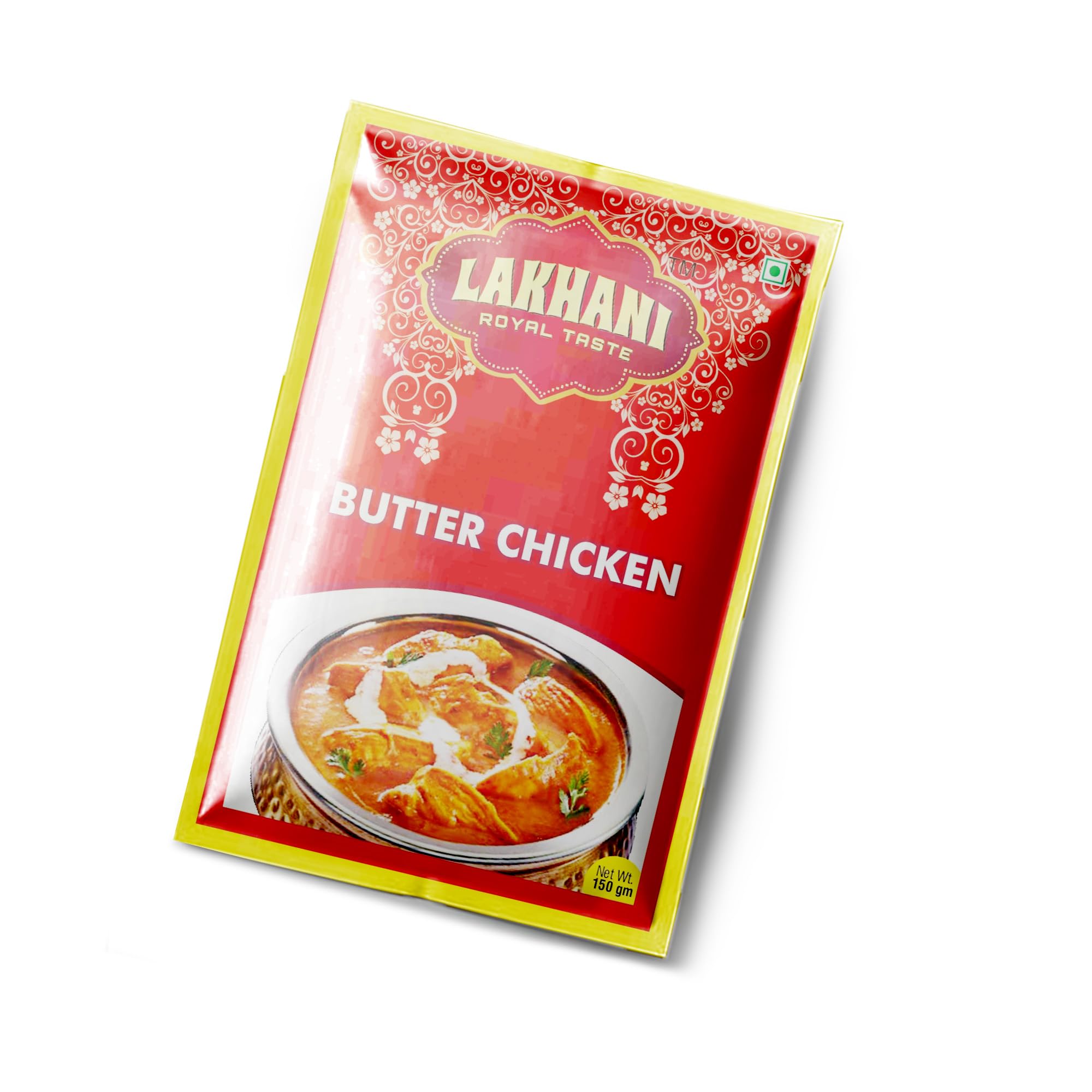 LAKHANI NonVeg Butter Chicken Masala - 150gm Unique Blend of Spices Rich Taste Spice for Regional & Traditional Recipes