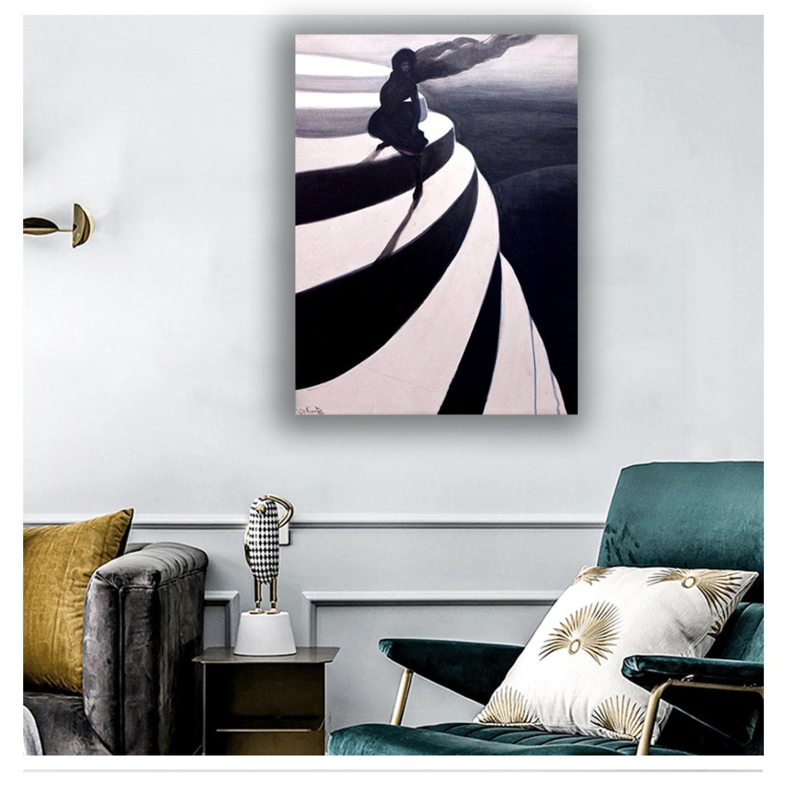 Leon Spilliaert　Vertiges et visions Léon Spilliaert Pinturas famosas pôster de arte de parede 