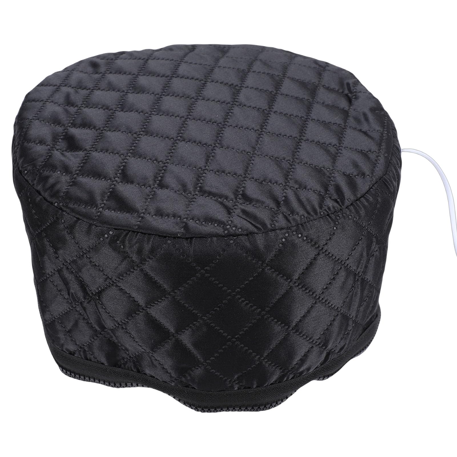 Jiawu Gorro Térmico de Acondicionamiento Profundo Gorro Térmico de 10 Niveles para Reparación e Hidratación de Calidad de Salón para Cabello Dañado, Bolsa de Almacenamiento Portátil Incluida para