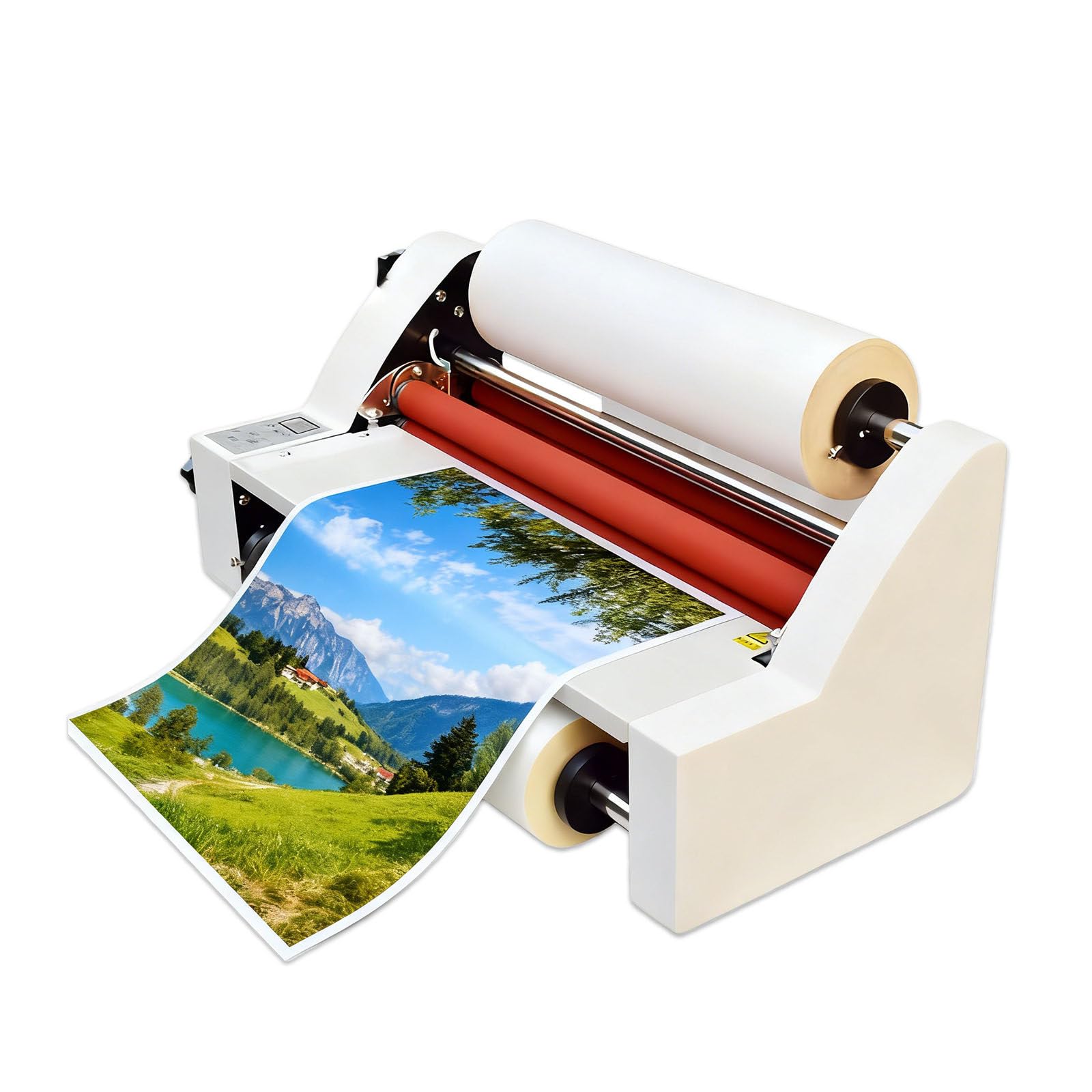 Laminator Termiczny, 13,8 Cala, Do Formatów A3/A4, Zapewniający Profesjonalne Wykończenie, Zapobiega Zacinaniu Się Dokumentów, Laminowanie Folią Na Gorąco I Zimno, Dokumentów,