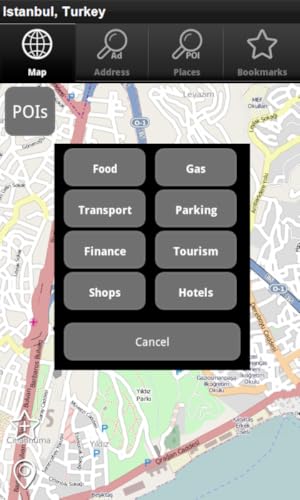 Istambul, Turquia Offline Map (Golden Forge)