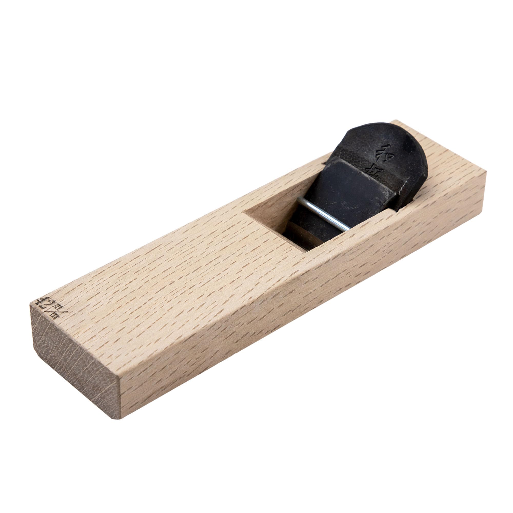 Cepillo Manual japonés Wazakura, Fabricado en Japón, Cepillo de Bloque Kanna Manual para Trabajar la Madera, Alisar, Dar Acabado, Herramienta de carpintería (42mm)