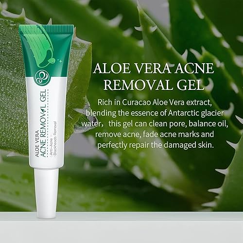 Miniatura 7 de MIESCHER Gel orgánico de aloe vera, con 96% de gel de aloe fresco para cara y cuerpo, cuidado de la piel para calmar profundamente y rápidamente,