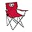 Logo Brands NCAA Georgia Bulldogs Quad Chair, Unisex Adult Chair with One Cup Holder, Team Color, One Size