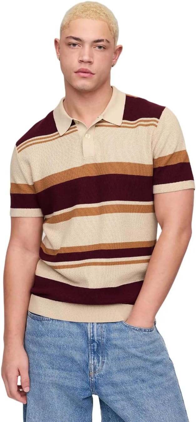 Gap Men's Novelty Sweater Polo