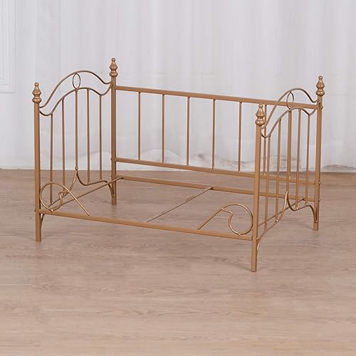 Miniatura 9 de Sofá Cama para Perros, Cama para Gatos, Sofá para Mascotas con Estructura Metálica, Camas para Mascotas con Funda Lavable, Sofá para Perros de