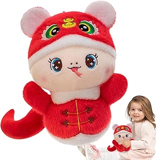 ヘビ年ぬいぐるみ、旧正月ヘビぬいぐるみ,ぬいぐるみ | 中国のマスコットヘビぬいぐるみ、2025 ヘビ年ぬいぐるみ、子供用柔らかい枕ぬいぐるみ