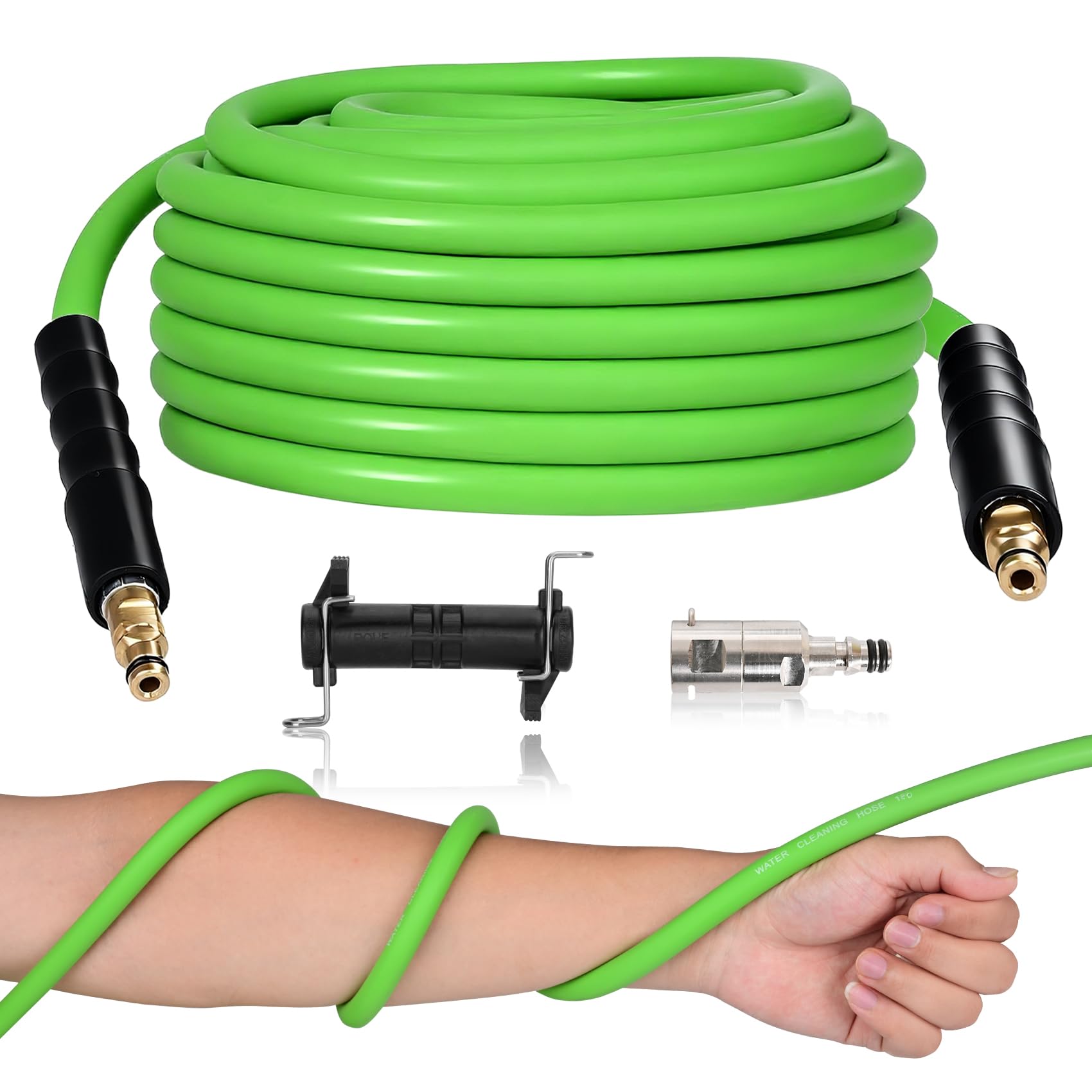 Amazon | 【2025年新登場！柔らかいケルヒャーホース】新型ねじれ防止