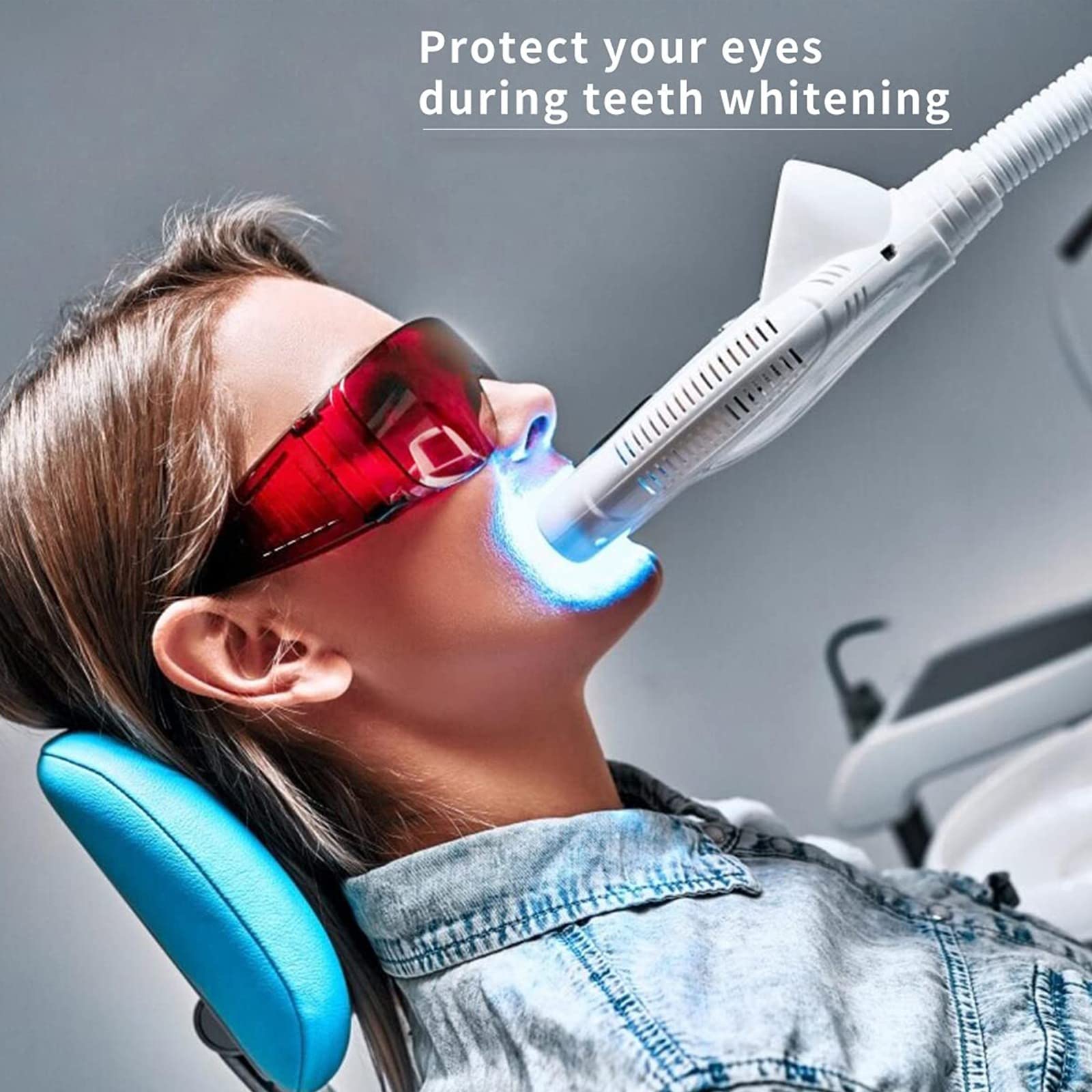5PCS Occhiali di Sicurezza per Laboratori odontoiatrici Occhiali per Dentisti, per sbiancamento dei Denti Occhiali di Sicurezza antiappannamento Occhiali di Protezione per