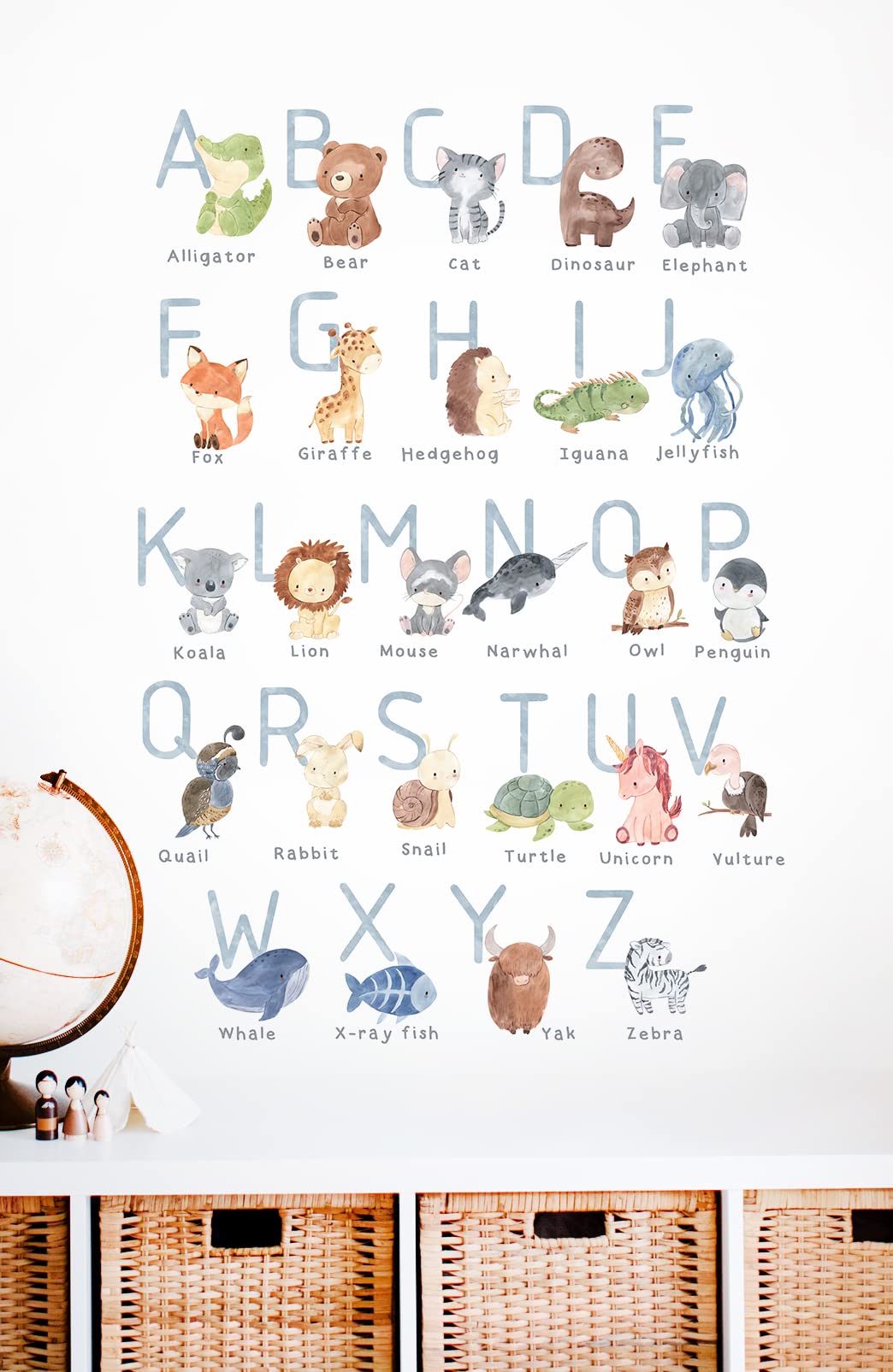Adesivo murale wallsticker cameretta bimbi Stanza dei giochi di