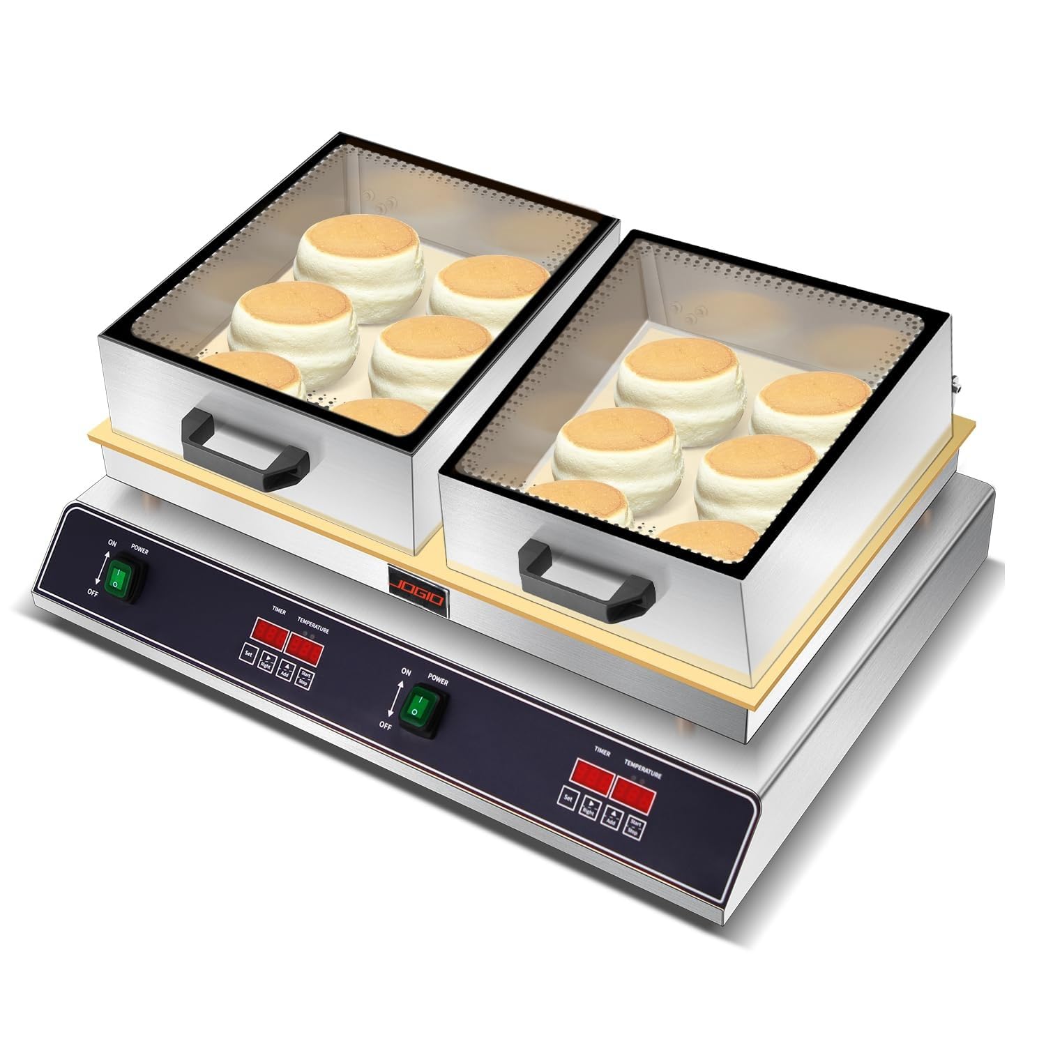 Amazon | JOGIO業務用目に見えるカバースフレマシン電気スフレマシン