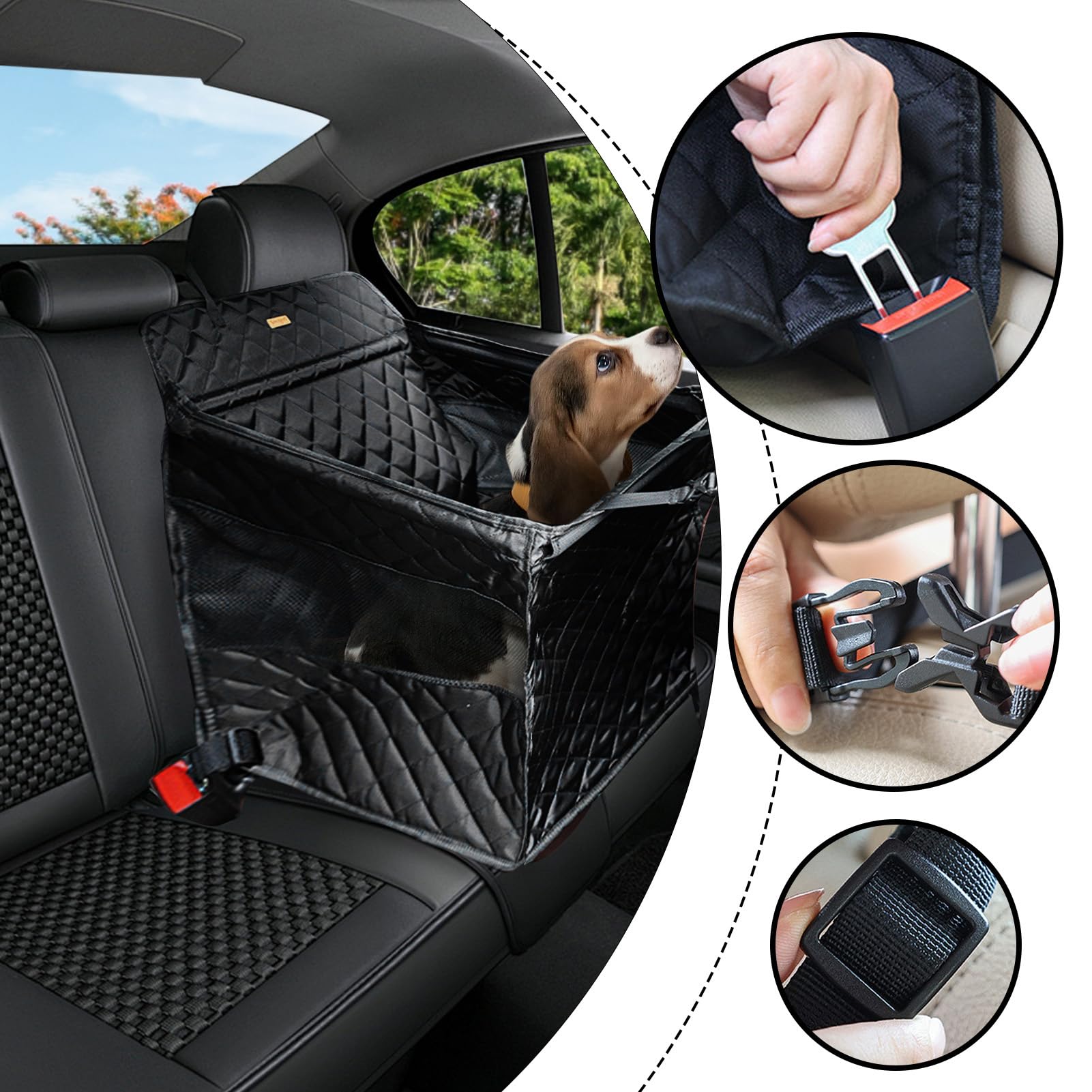 Extenseur de Banquette Arrière pour Chien Antidérapant imperméable lavable