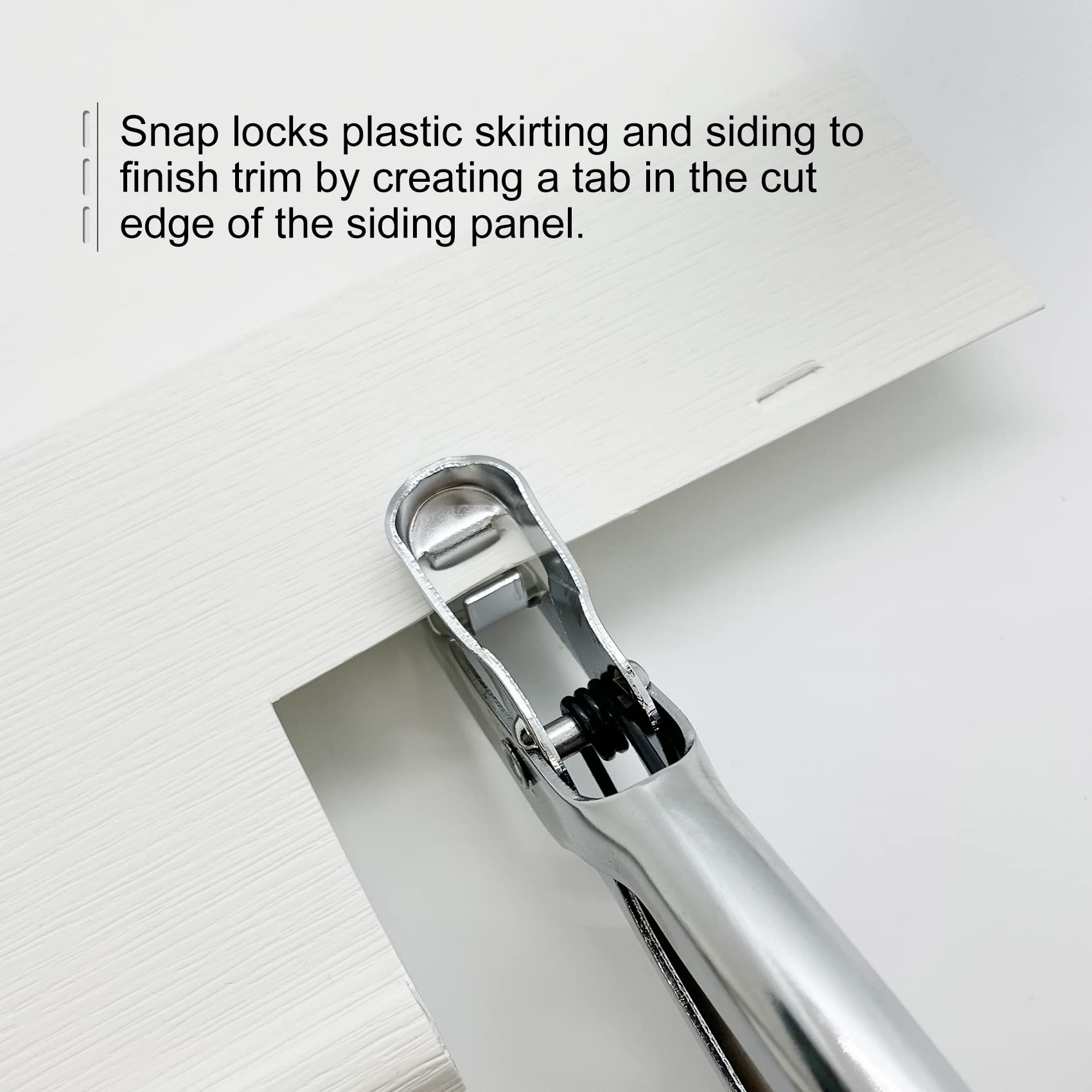Snapklik.com : Snap Lock Punch For Vinyl And Silver Metallic Siding