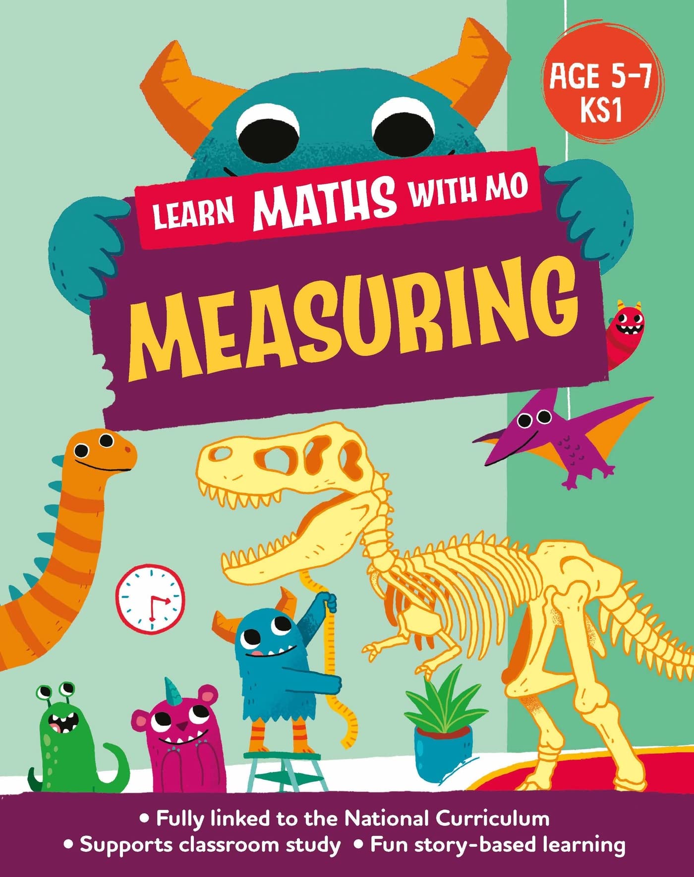 Learn Maths with Mo: Measuring by Hilary Koll (Paperback Book)