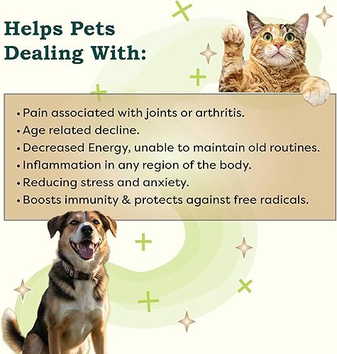 Miniatura 3 de RestoraPet PM Formula Aceite orgánico de bienestar para perros y gatos 600 mg gotas líquidas antiinflamatorias que promueven el alivio del dolor