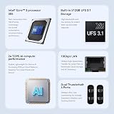 Beelink Mini PC, EQ Mini Intel Core 3 Processor 304 (5C/5T, jusqu'à 4.3Ghz),12GB LPDDR5 RAM 512GB UFS 3.1 Flash Storage+M.2 PCIe4.0 SSD,10G LAN/HDMI/Thunderbolt 4 (40 Gbps/DP),WiFi 6E/BT5.2 - 3
