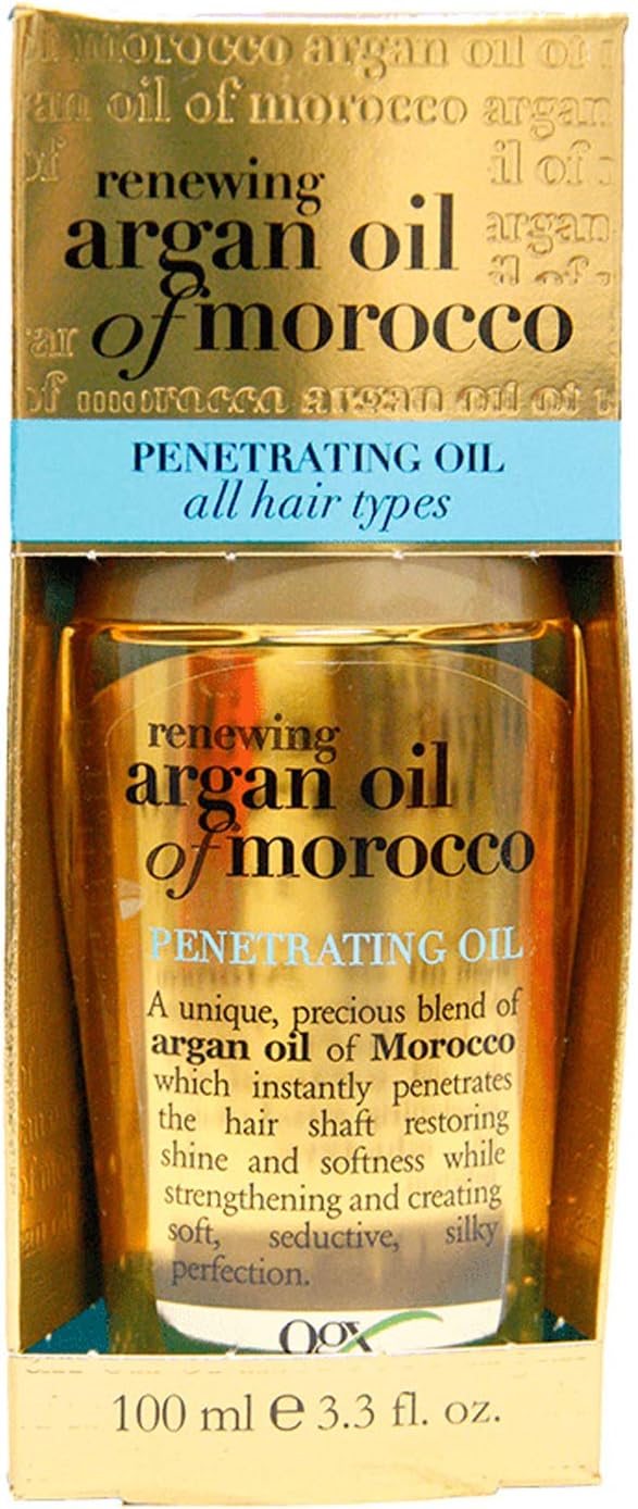 Organix Renewing Moroccan Argan Penetrating Oil, 3.3 FZ (Pack of 6)