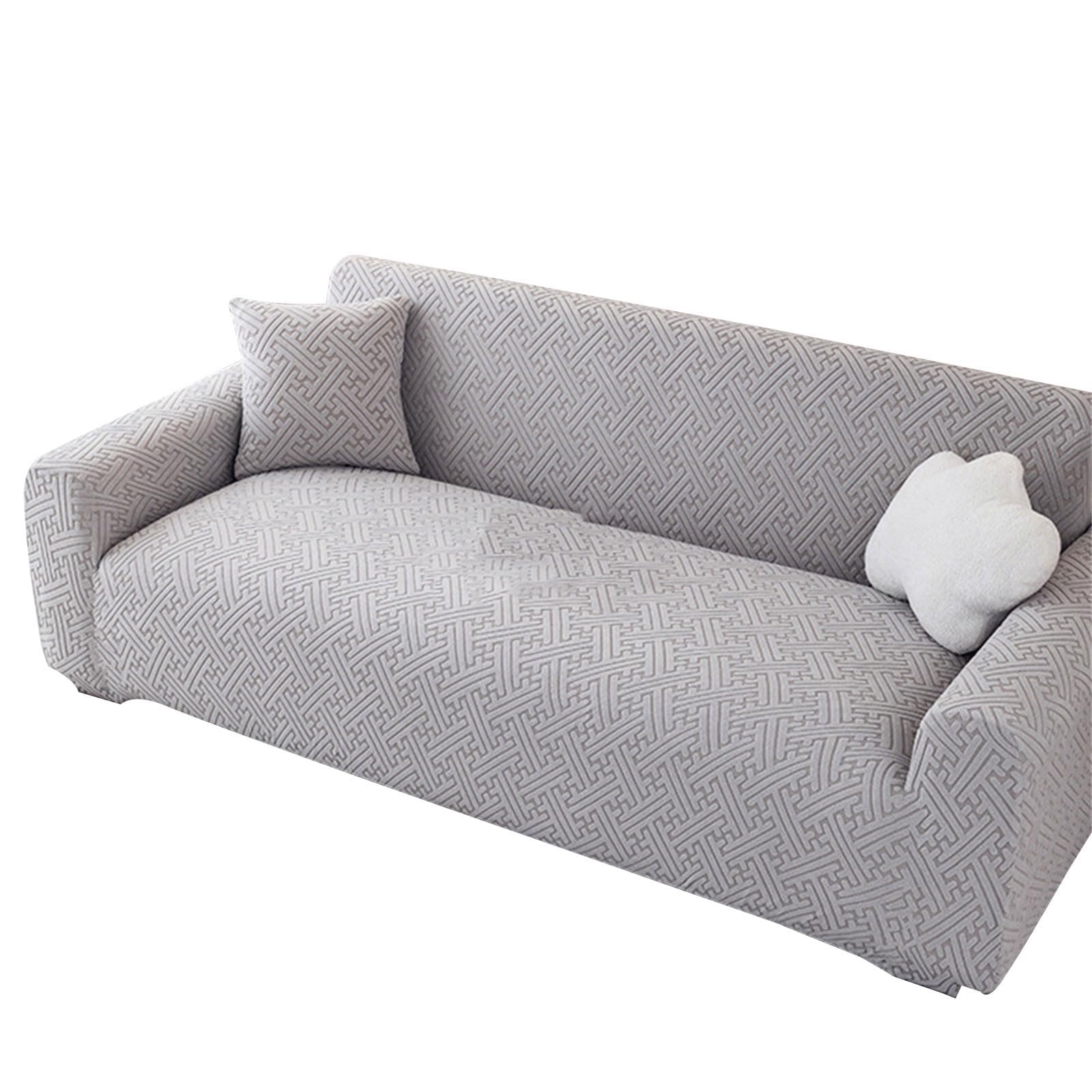 Mllepjdh Velvets Double Seats Sofa Covers with Armrest Armchair Slipcover for Living Area and Easy Cleaning Furniture Protectors