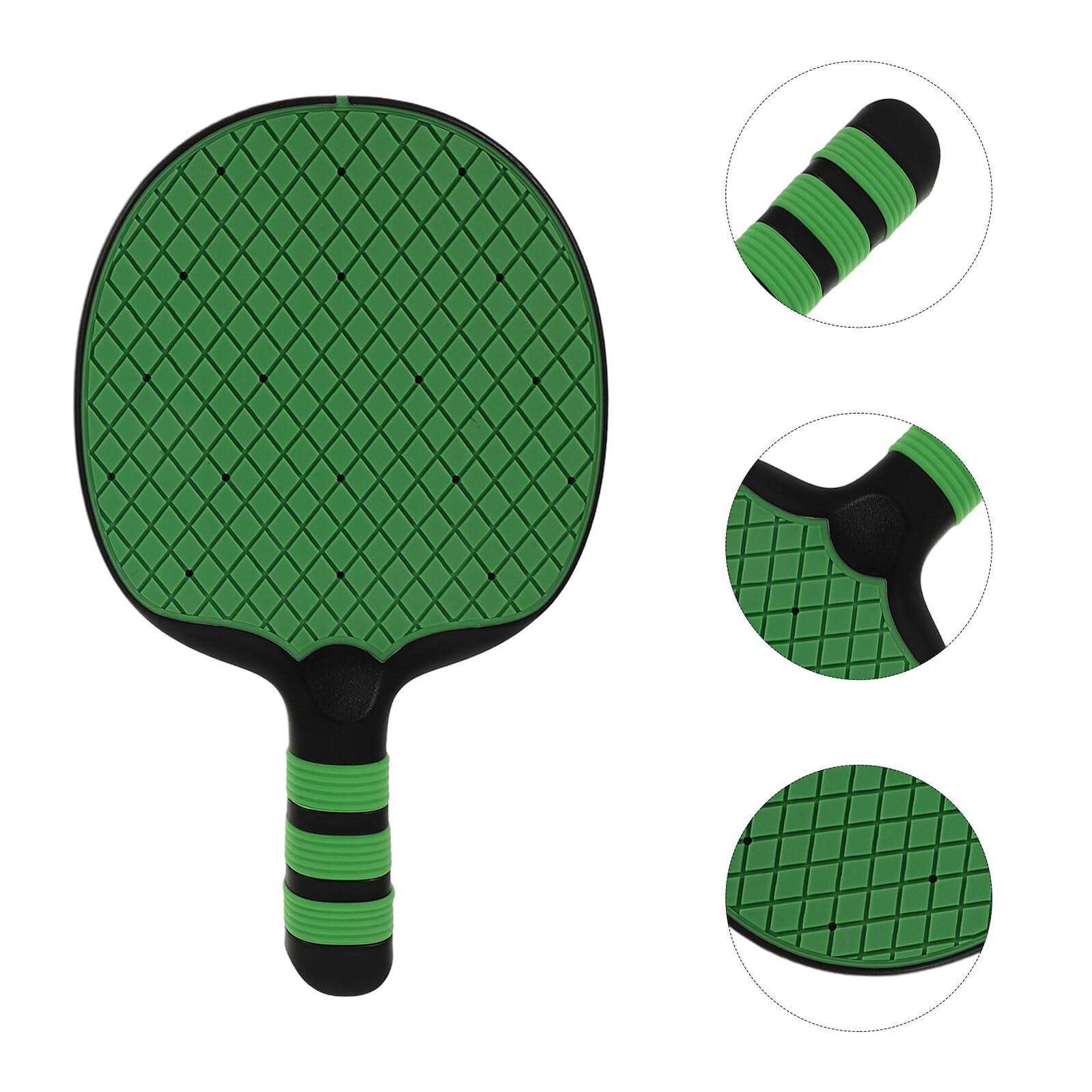 Healeved Set Racchette da Ping Pong Penhold per Principianti, Impugnatura Antiscivolo Ergonomica, Plastica Resistente, Adatte per Allenamento Interno ed Esterno, Controllo