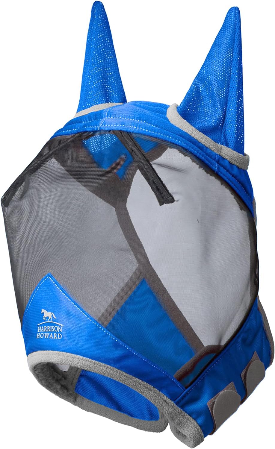 Maschera Antimosche Per Cavallo Harrison Howard - Protezione UV Con Orecchie, Taglia Extra - Foto 5