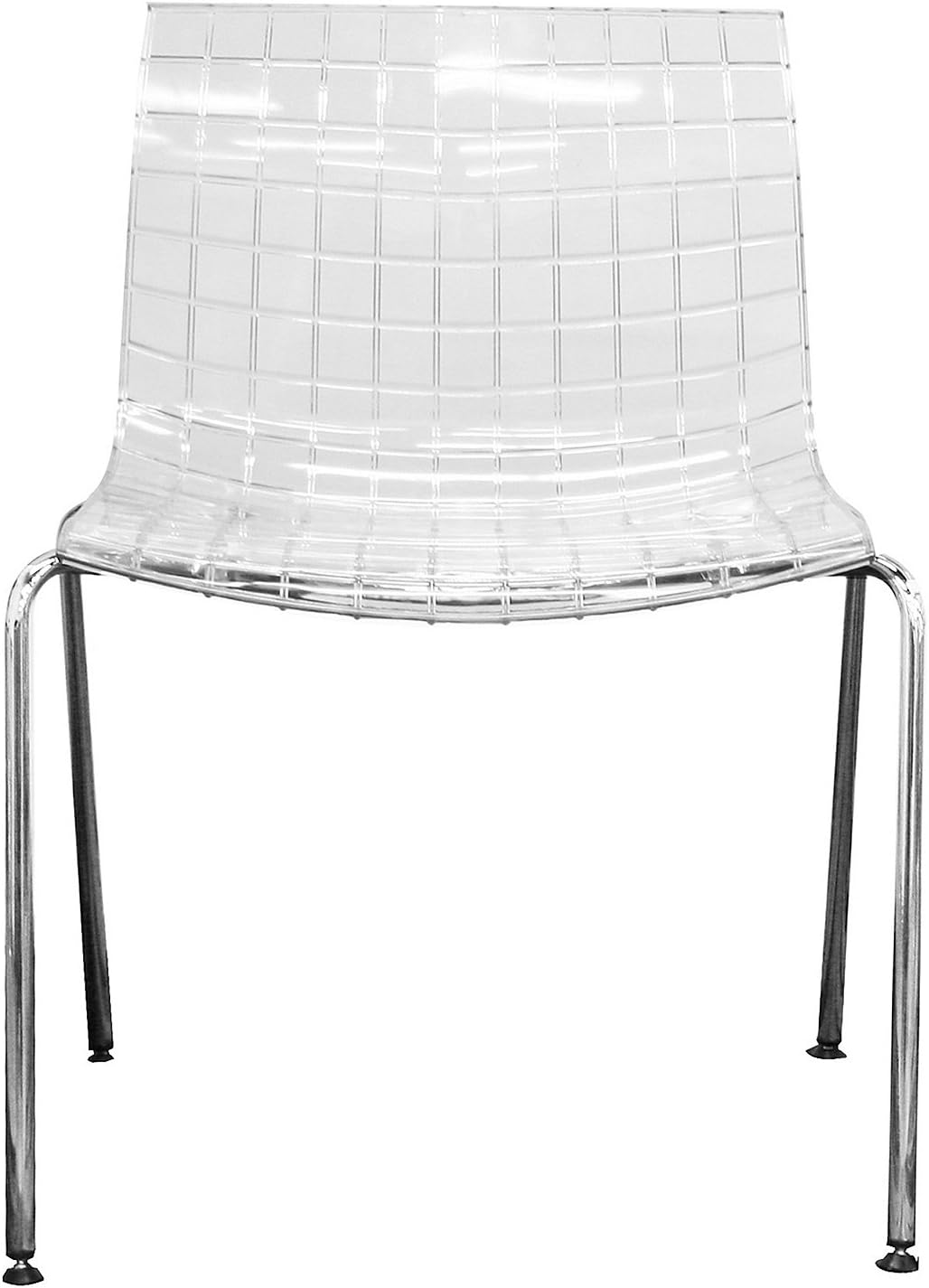 Baxton Studios Obbligato Acrylic Accent Chair Chairs
