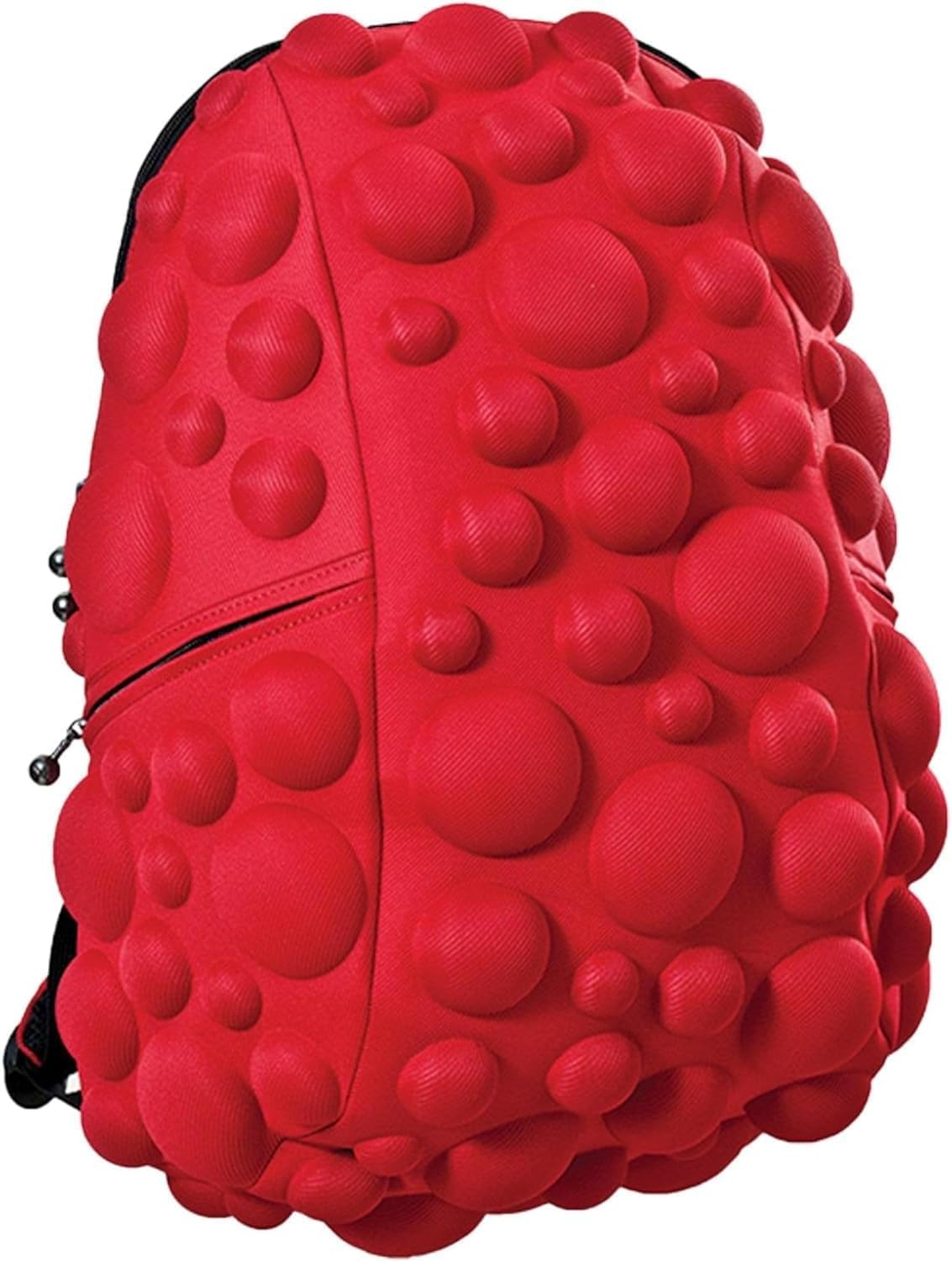 Madpax Bubble Hot Tamale Ultra Smooth Red Premium 15" Laptop Stylish Lightweight Backpack Carry On Unisex Casual Travel Commuter Bag for Men & Women