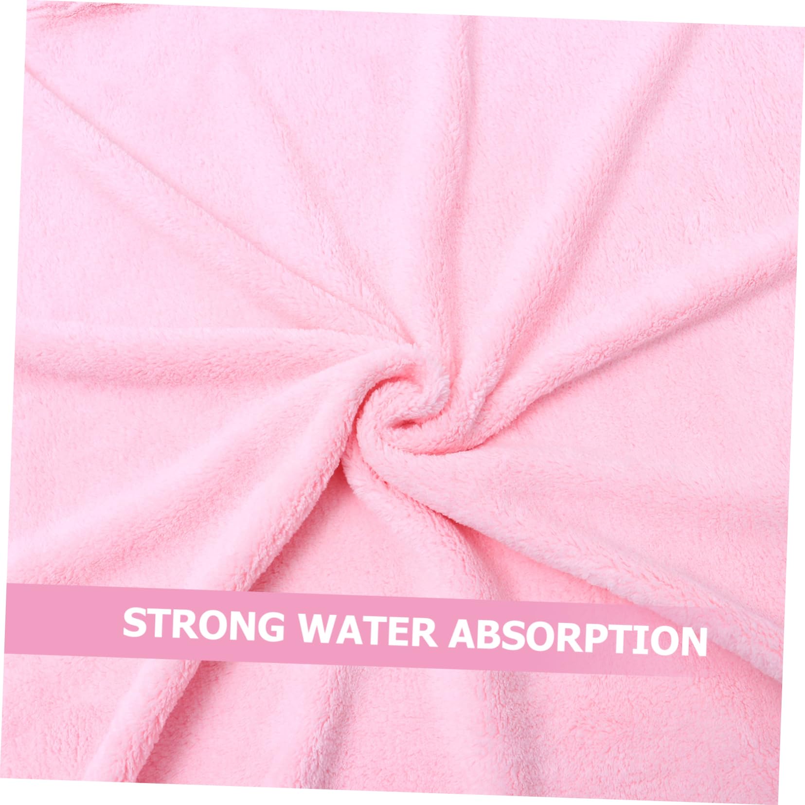 Serviette de Bain Rose Dessin Animé à Capuche 70x140 Garçon et Filles