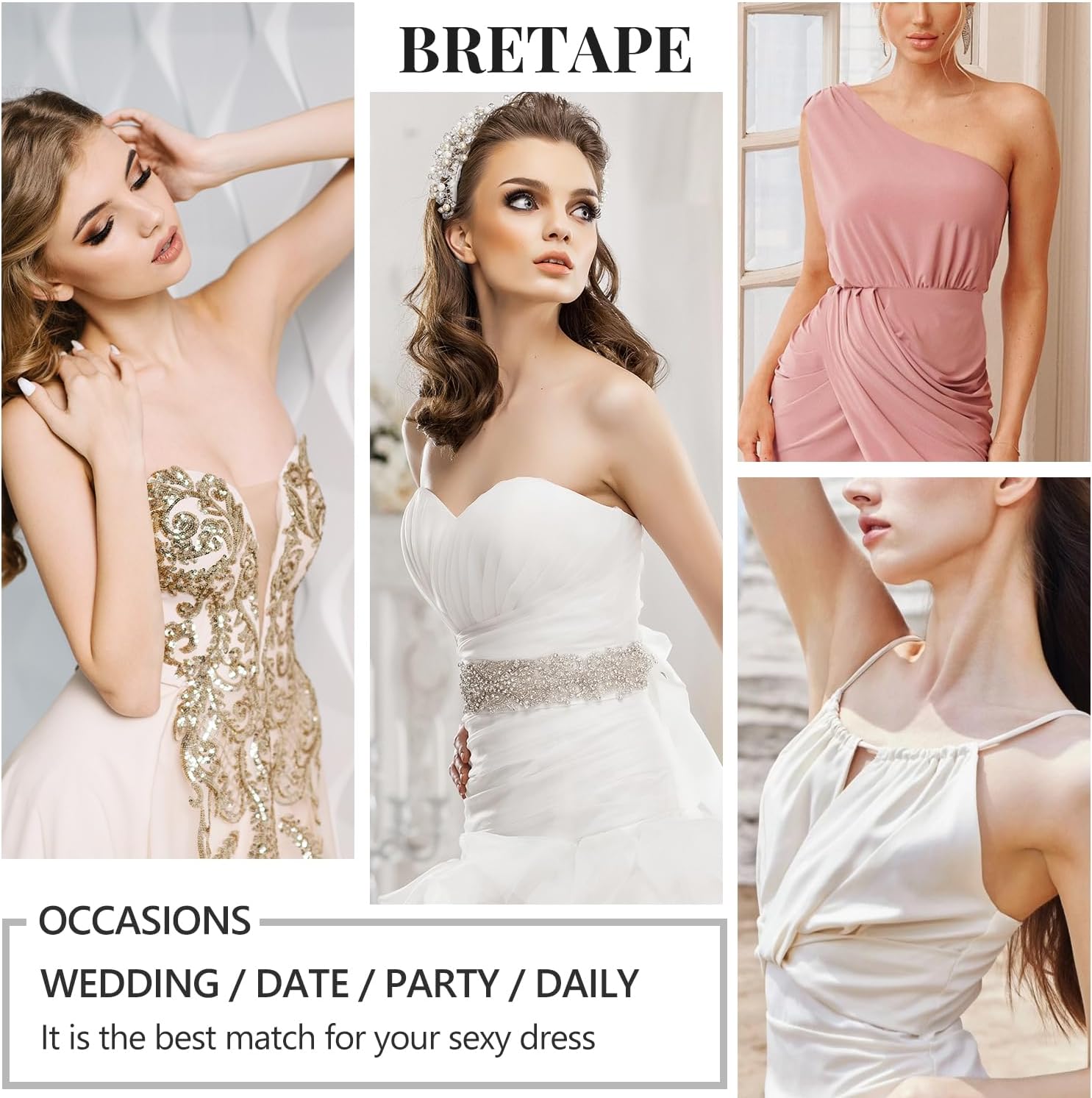 Nipple Covers for Women–2 Pairs Reusable Silicone Pasties, Adhesive&Waterproof, No Show Design with Travel Box - Image 7