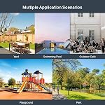 TP-Link EAP225-Outdoor | Omada AC1200 Point d'accès extérieur sans fil Gigabit WiFi Solution avec support en mesh, itinérance sans couture & MU-MIMO | PoE Propulsé SDN Accès au cloud intégré & App Blanc