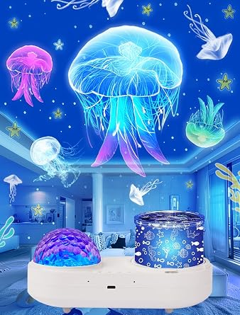 KISTRA Projecteur Océanique Rotatif 360° et Faune Marine