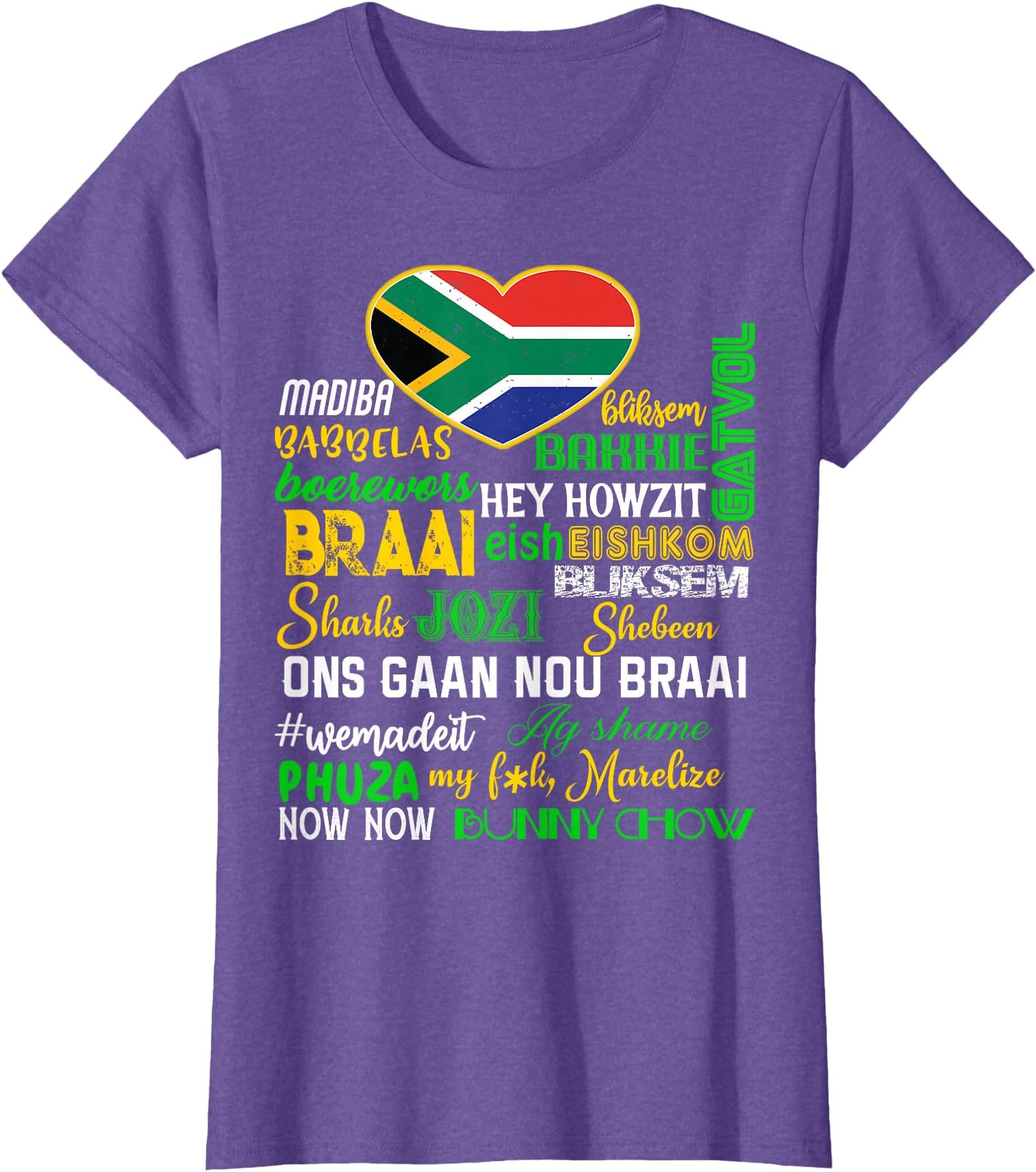 South African Things Saffas Say Braai South Africa T-Shirt