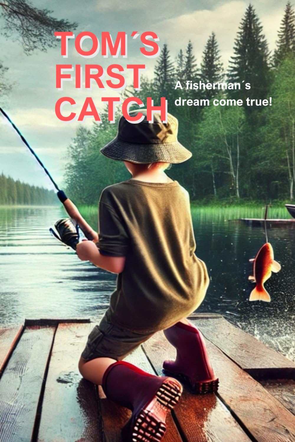 Tom´s first catch - A fisherman´s dream come true!: Fishing - Patience & Calmness - Respect for nature - Sustainability - cherished moments