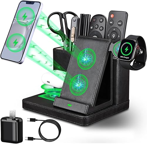 Soporte para bolígrafo para escritorio, organizadores de escritorio y accesorios, soporte de papelería para oficina, escuela, hogar, organizador de