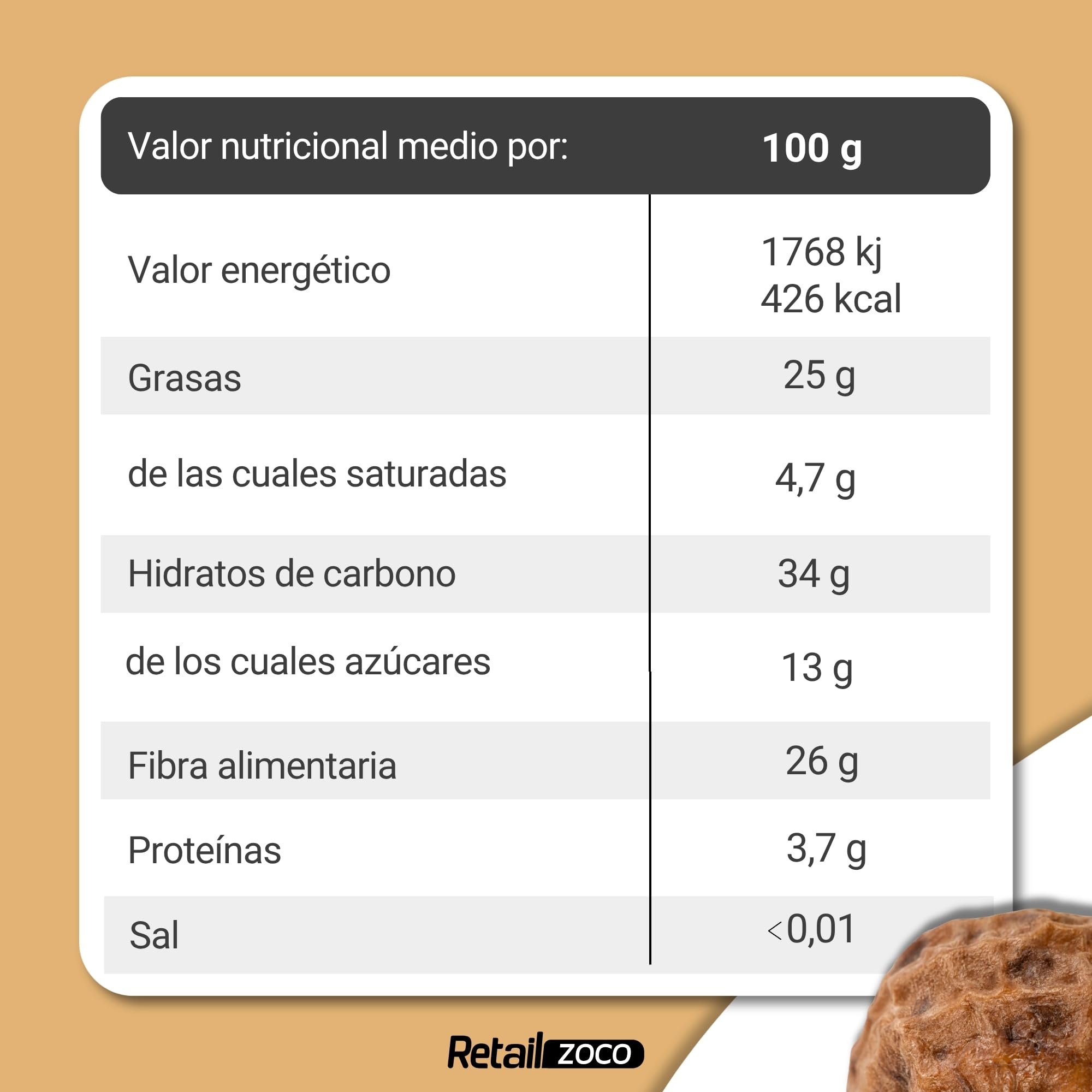 Chufas Grandes, Sin Gluten, Veganas, ricas en fibra, lo que contribuye a una buena digestión y ayuda a mantener un sistema digestivo saludable, Ideal Horchata Casera y Snacks, Contiene 1 bolsa de 1 Kg