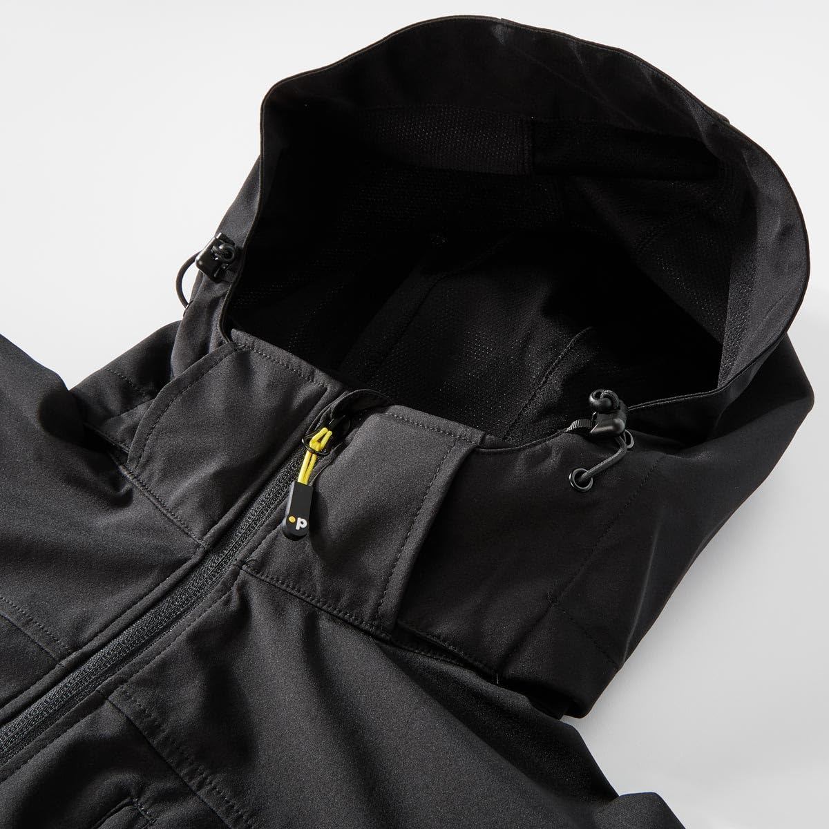 Pfundskerl Herren Softshelljacke | atmungsaktiv | winddicht | 3XL 4XL 5XL 6XL 7XL 8XL 10XL 12XL 14XL | Schwarz | Große Größen
