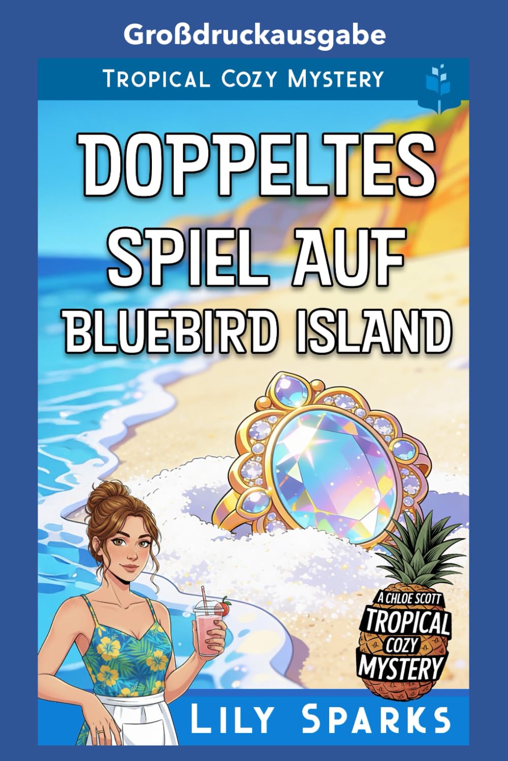 Doppeltes Spiel Auf Bluebird Island: Großdruckausgabe (Chloe Scott tropischer Krimi Großdruckausgabe)
