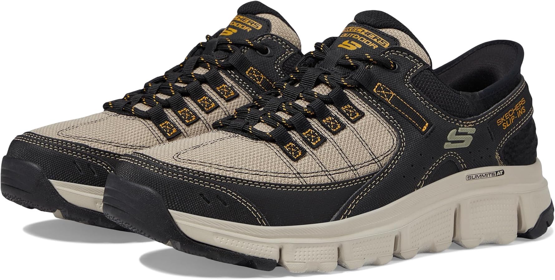 Amazon | Skechers メンズ Summits at Hands Free スリップイン