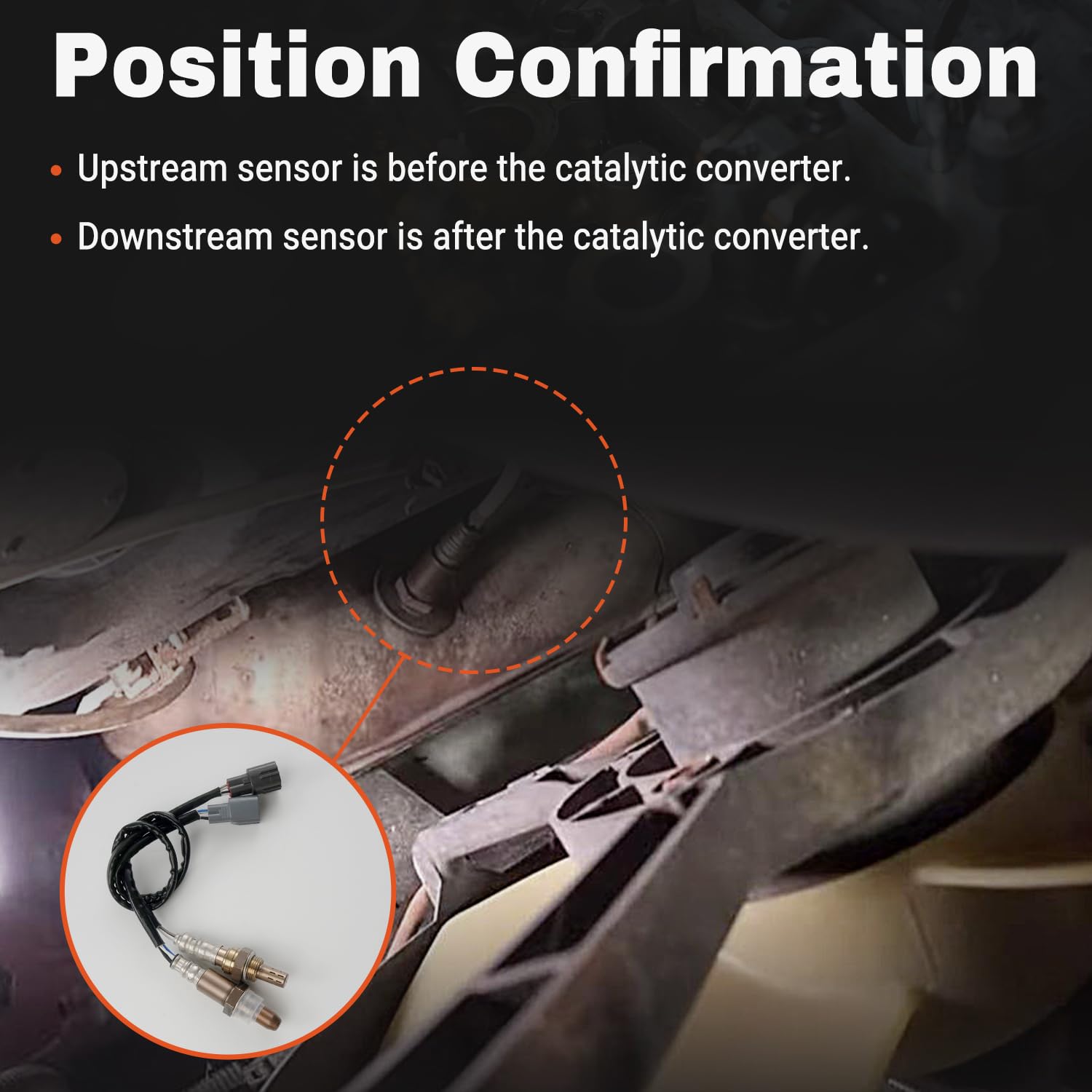 2 PCS Oxygen Sensor Upstream Downstream O2 Sensor Compatible with 2.0L 2.5L 2013-2020 Subaru Forester, 2012-2020 Impreza, 2013-2019 Outback/Leagcy, 2013-2015 XV Crosstrek Replace 350-34052 350-64031