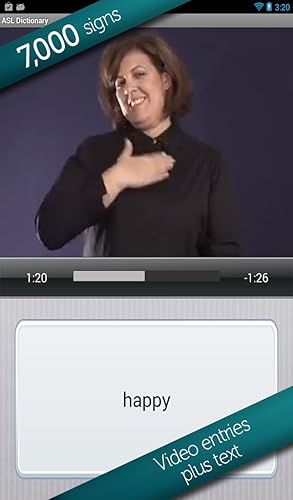 ASL Sign Language Dictionary Deluxe - 7000 Signs! - App on