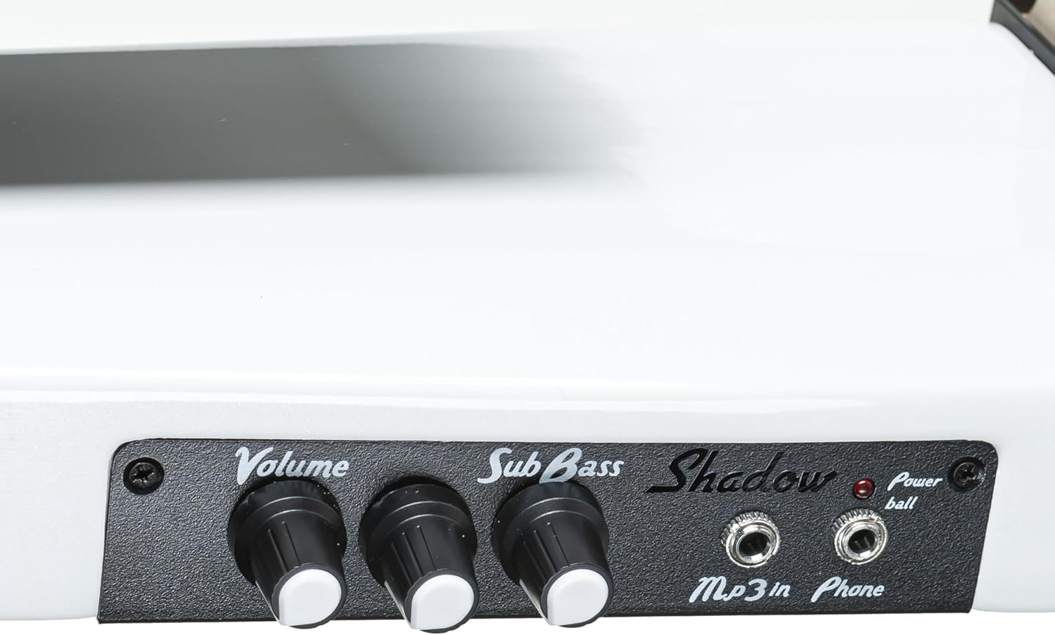 Output jack and battery compartment of Fame EC-1802 E-Cello