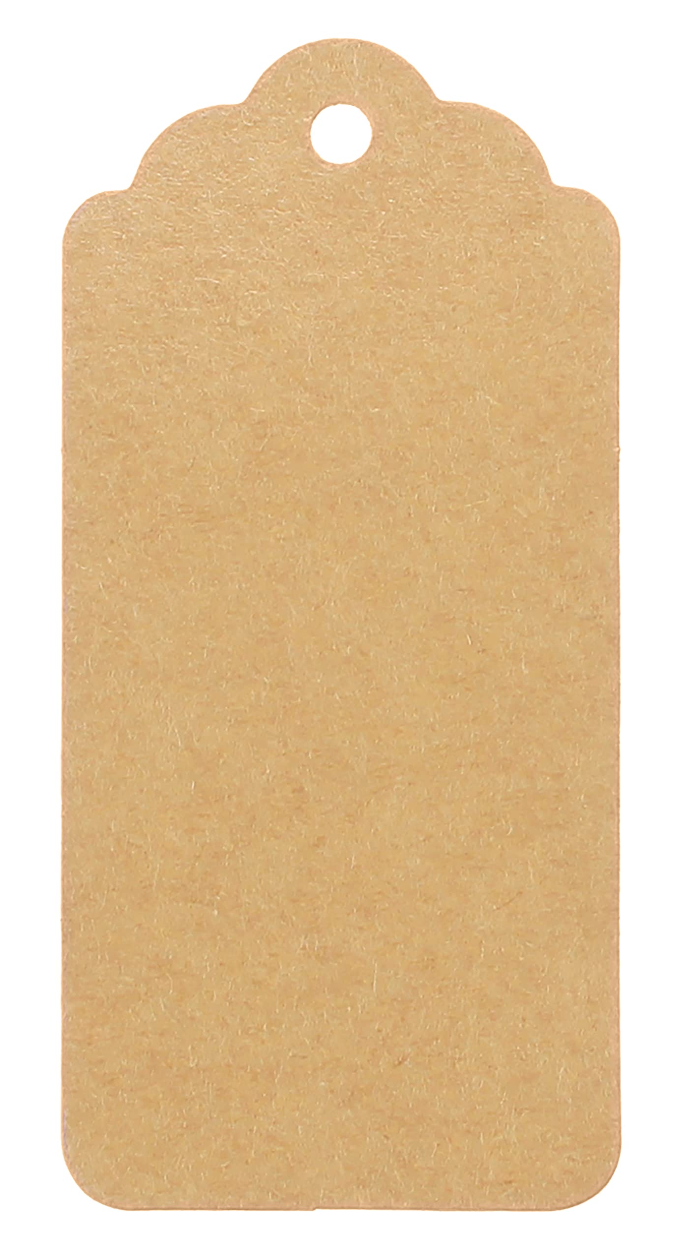 CleverDelights Geschenkanhänger, Kraftpapier, 9,5 x 4,4 cm, 1000 Stück, dick, strapazierfähig, zum Aufhängen, Großpackung
